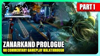 Final Fantasy X HD Remaster - Zanarkand Prologue No Commentary Part 1 (Standard Sphere Grid)