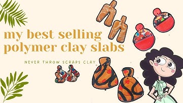 5 Ways To Reuse Recycle Polymer Clay Scraps | DIY How To Use Leftover Clay | Scrap Clay Techniques
