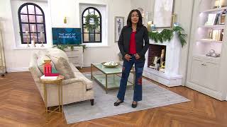 Studio Park x Vanessa Herring Plaid Patch Jean on QVC