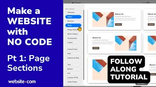 Jumpstart Your Website 1 Edit Page Sections