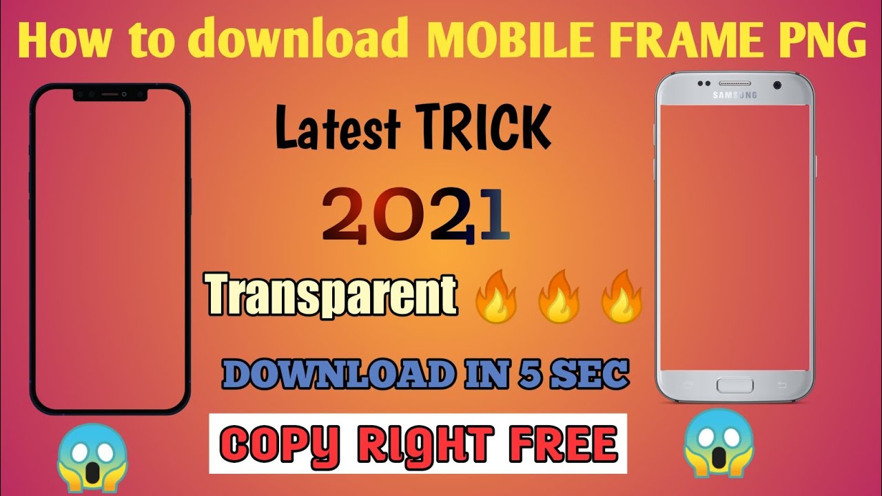 How To Download Best Mobile Frame For video Editing 
