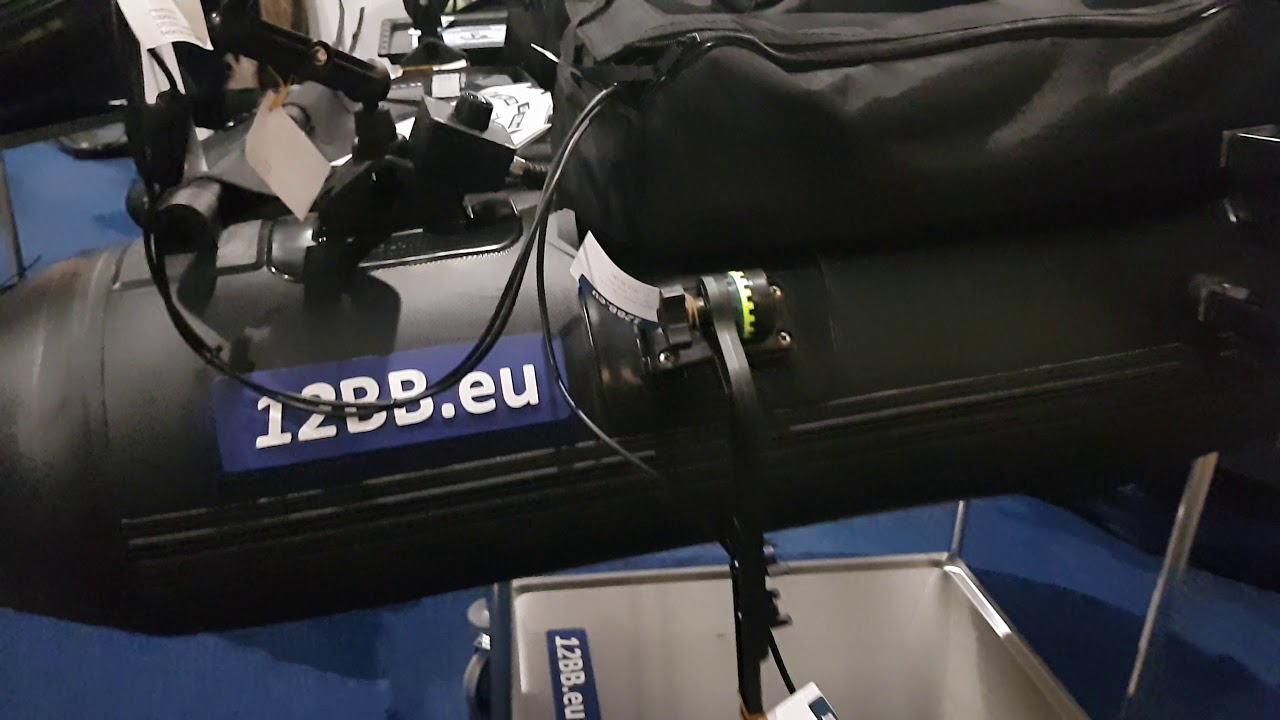 12BB.eu / universale E-motor strapless controller with remote for Belly Boat