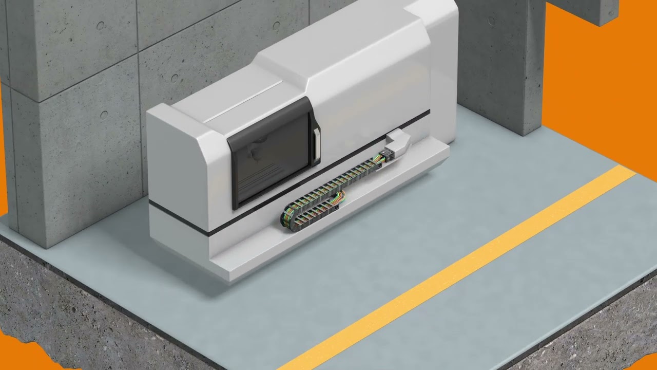 Streamline your production with readychain® fast positioner from energy chain manufacturer