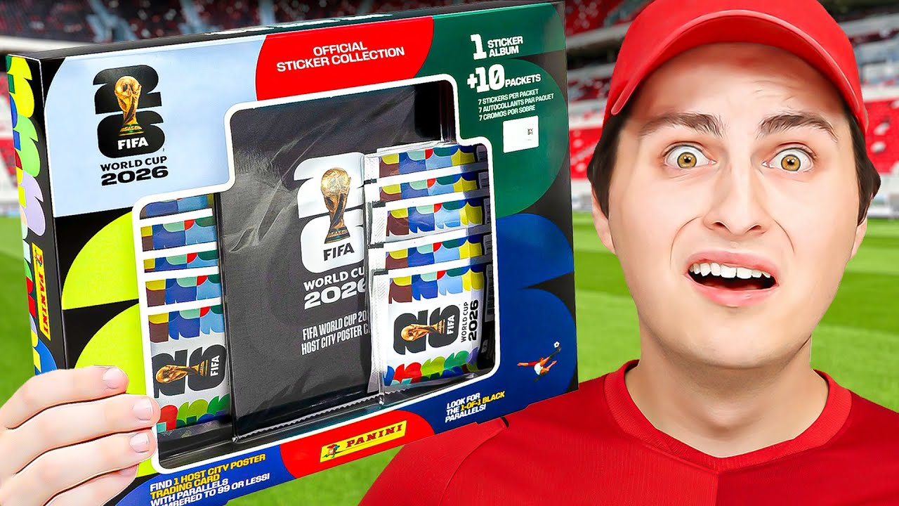 Opening A World Cup Sticker Collectors Box!