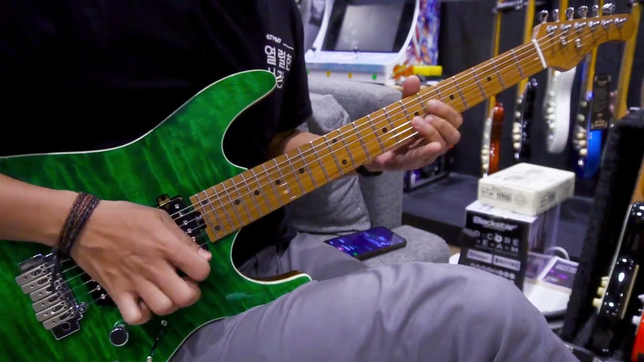CRUNCH SOUND : SQOE SEIB950 HH ROASTED MAPLE SERIES IN EMERALD GREEN