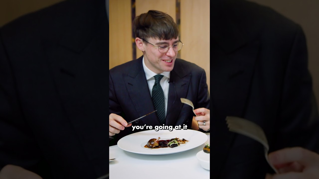 Two Brits try Pigeon from Gordon Ramsay!