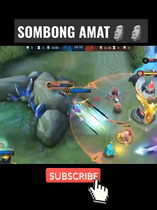 SOMBONG AMAT🗿🗿 #shorts #mlbb