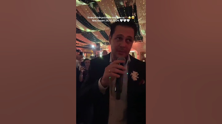 Miloš Biković da vam peva na svadvu ili bolje prepustiti profesionalcu Zdravku Čoliću
