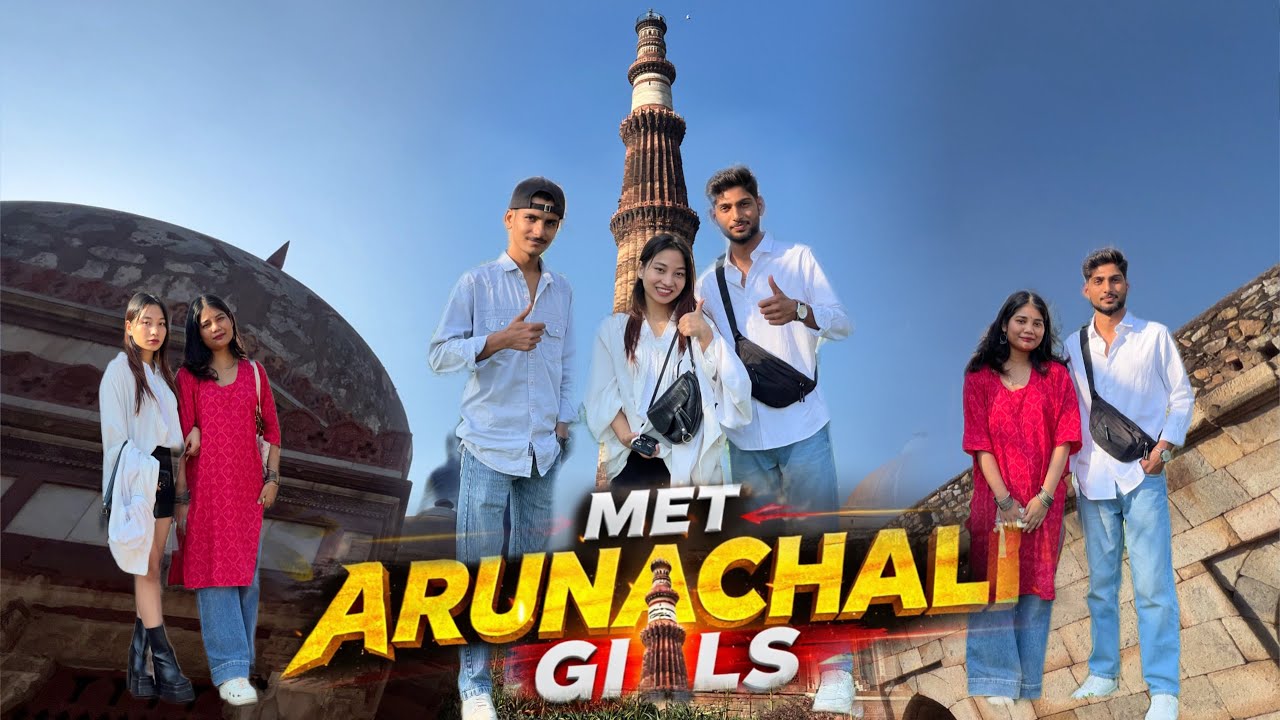 Unexpected Meeting at Qutub Minar 😳 | What Happened Next?