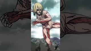 who is strongest? eren ( at ) vs annie ( female titan )