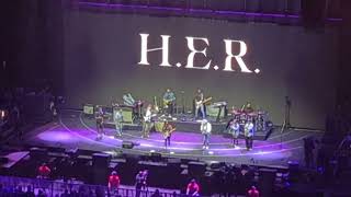 H.E.R. with JOHN MAYER live at CRYPTO ARENA Sept 24 2023