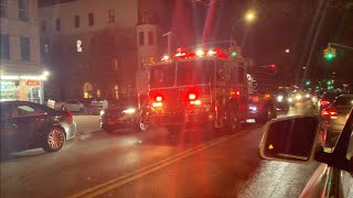 FDNY Engine 233 Responding