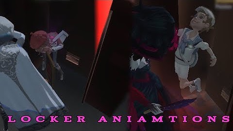Identity v all hunter locker animations