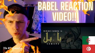 Didine Canon 16 feat SAMARA - Babel | REACTION VIDEO |  Tupazz Reaction