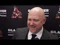 3/3/24 Guenther and Head Coach André Tourigny Speak to the Media Following Today's Game vs WSH