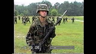 Alpha Company 2nd BN, 13th Infantry Basic Training Video July - September 1997