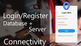 Register/Login form Database connection | server connectivity | validate data | 6 | tamil hacks