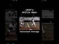 1950’s Willie Mays Colorized Footage #youtubeshorts #giants #mlb #baseball