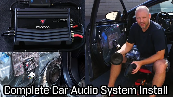 Full Car Audio System Installation - Speakers, Subwoofer and Amplifier
