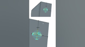 IronCAD Sheet Metal – Draw Bend Lines #3dprinting #engineering #ironcad #metal #machine #shorts #air