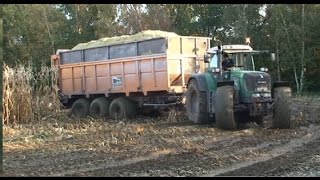 Hakselen Onder Natte Omstandigheden Claas Xerionfendt Power Sound