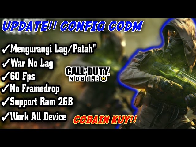 UPDATE!! Config Fix Lag CODM | Mengatasi Lag Call Of Duty Mobile class=