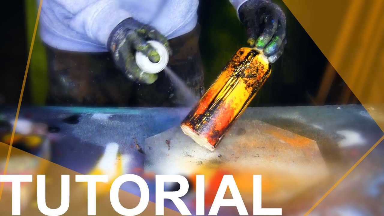 Tutorial: Flaschen besprühen (DEUTSCH)