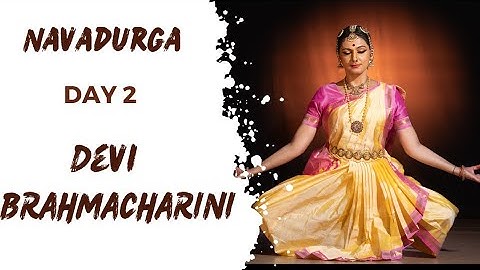 Navadurga dance series | Brahmacharini by Apeksha Niranjan in Bharatnatyam dance style
