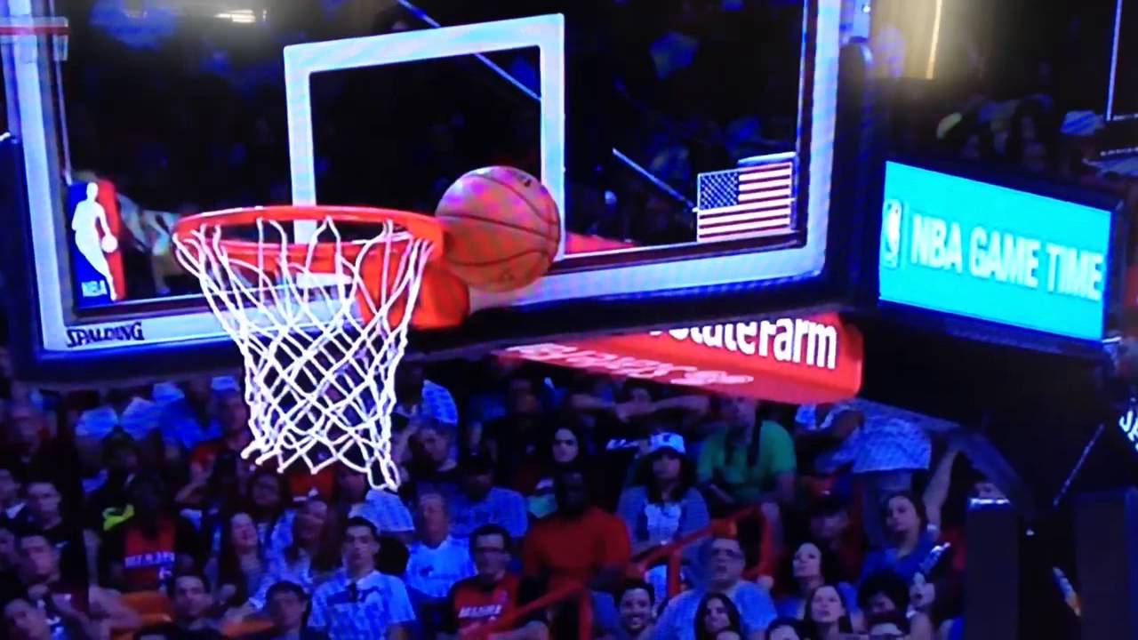 NBA - Ball gets stuck - YouTube