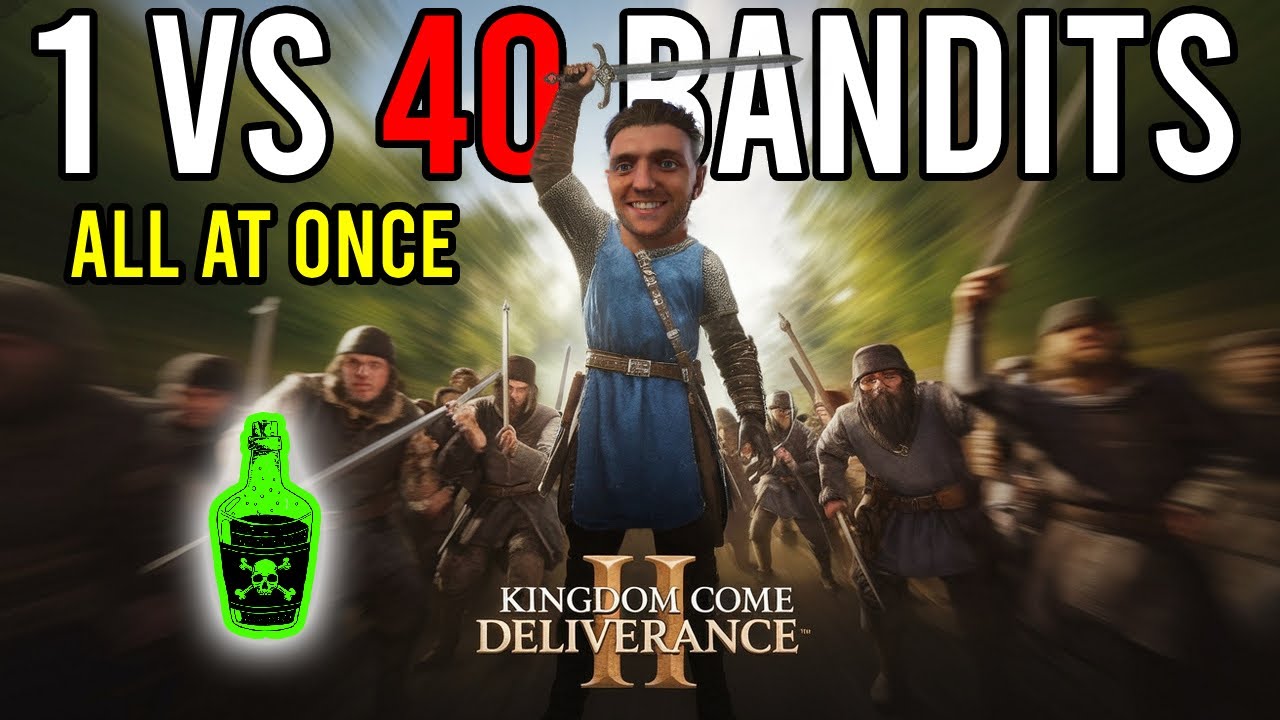 I Took Down 40 BANDITS Using My OP Poison Bow