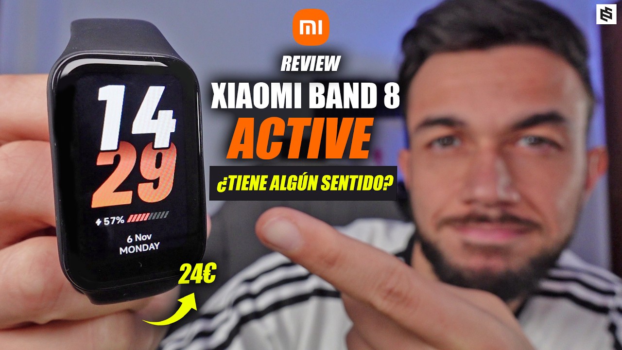 Ejercítate con la nueva Xiaomi Smart Band 8 Active