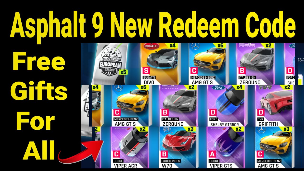 Calaméo - [Rewards] Asphalt 9 Legends Hack Redeem Codes Apk Online