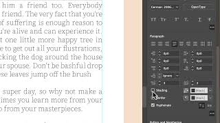 Creating drop caps in InDesign