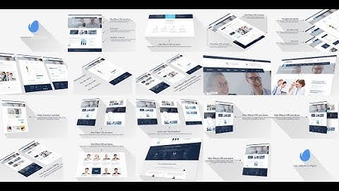 Minimal Website Presentation 3 - After Effects Template #AfterEffectsTemplate #Videohive
