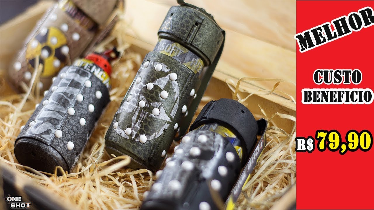 GRANADA DE AIRSOFT DE  R$ 79,90 | MELHOR CUSTO BENEFICIO