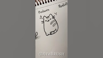 Hoe je een kat op 3 manieren tekent ✨ #tekentutorial #schets #tekening #kitten #kat #krabbel #sch...