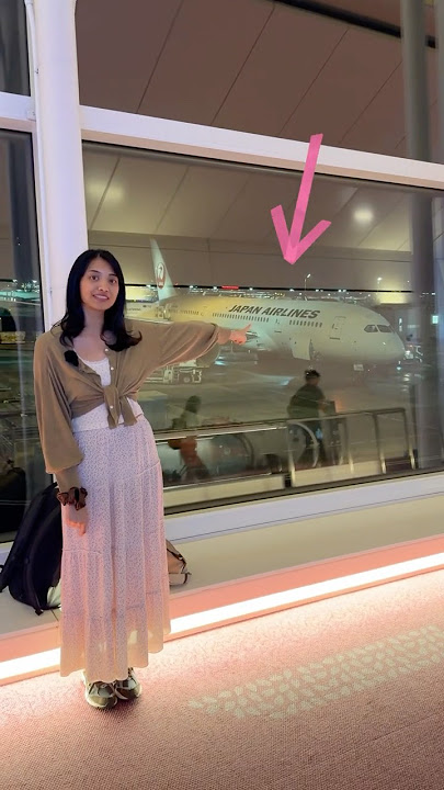 World’s best economy seat #jal #japan #travelvlog