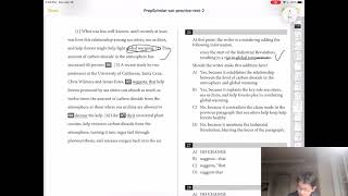How to Ace the SAT: SAT Test #2 Writing #23-33 Explanation