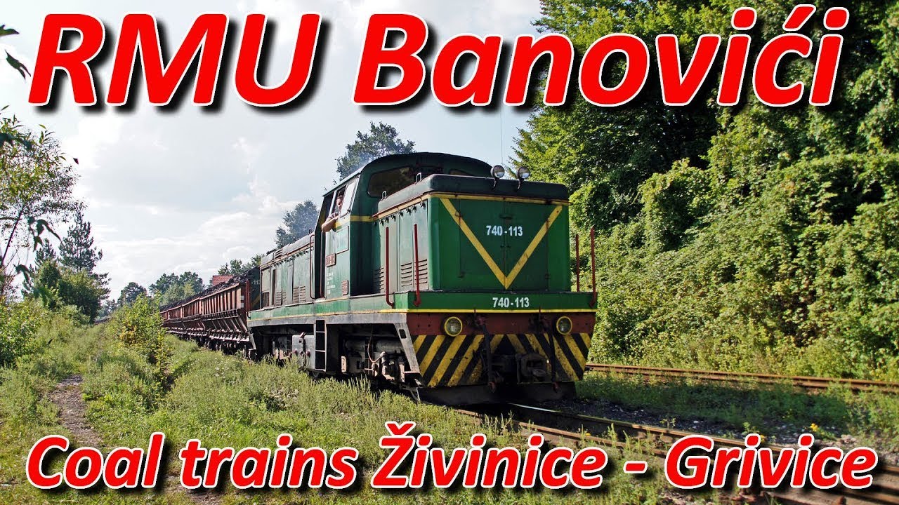 BANOVICI - Coal trains Živinice - Grivice