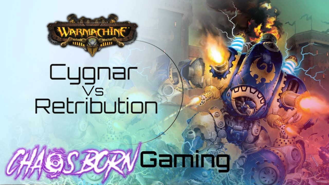 Warmachine Hordes Cygnar Caine2 vs Retribution of Scyrah Falcir Battle Report