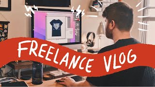 Freelancing From Home: How I Spent My Chill Day 🌟 Graphic Design Vlog