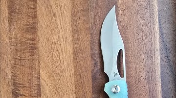 The Tenable Gideon! An Amazing Clip Point Recurve! 