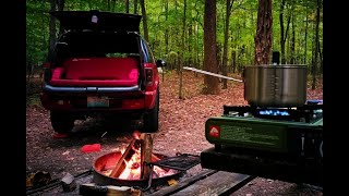 SIMPLE CAR CAMPING / ASMR