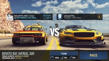 Underground RepTide - Polestar 1 (NFS Head) VS Hot Wheels Time Attaxi