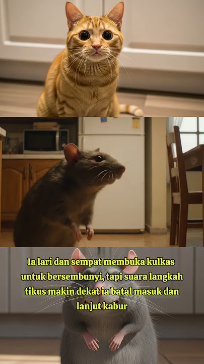 Tikus Raksasa Bikin Kucing Trauma