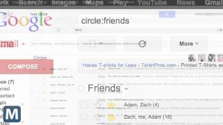Gmail Puts Friends and Circles 'Front and Center' screenshot 4