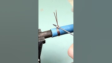 Make Your Own Hose Clamp with Wire! #shorts