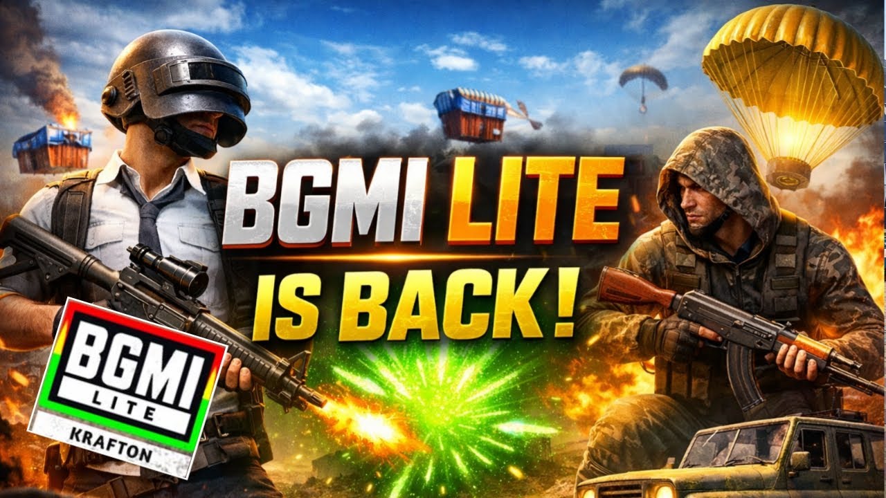 BGMI LITE IS COMING BACK? | BGMI LITE LAUNCH DATE | LATEST BGMI LITE NEWS TODAY 🔥PUBG LITE BACK 2026
