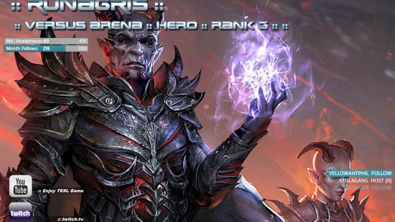 TESL :: Runagris :: Versus Arena :: Hero Rank :: Warrior Deck ::