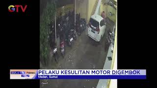 Viral Aksi Kawanan Maling Motor di Medan Terekam CCTV #BuletiniNewsPagi 13/11